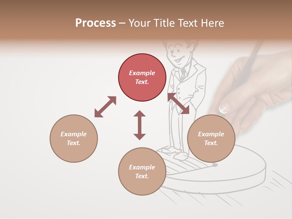Tag Illustration Funding PowerPoint Template