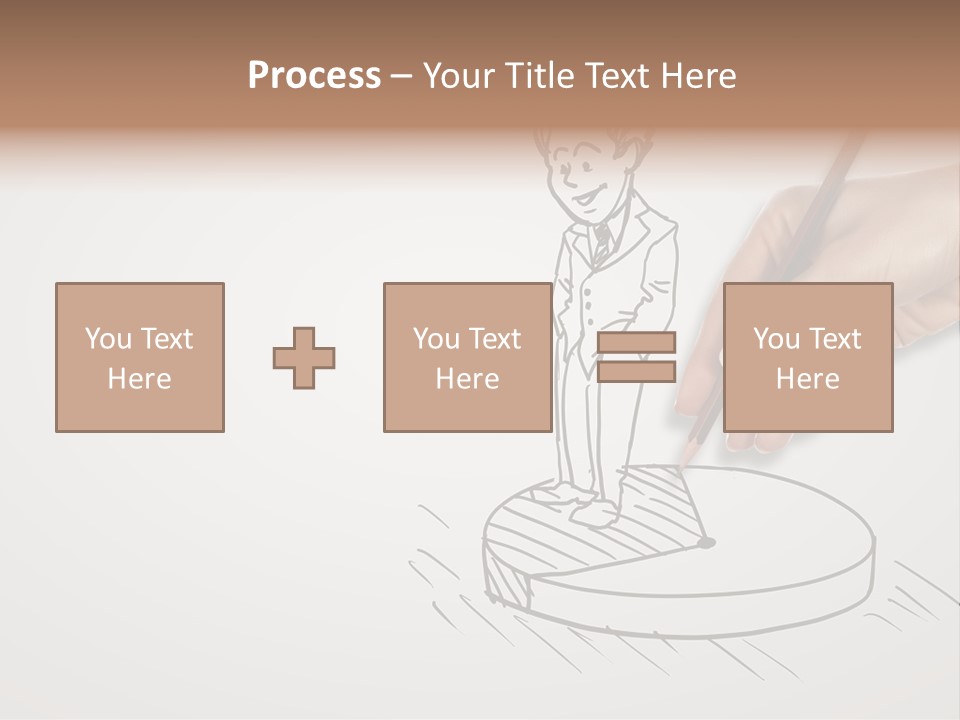 Tag Illustration Funding PowerPoint Template