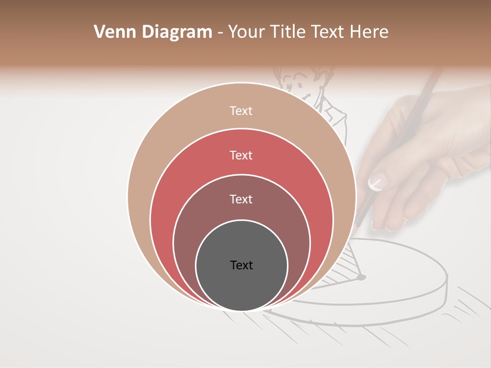 Tag Illustration Funding PowerPoint Template