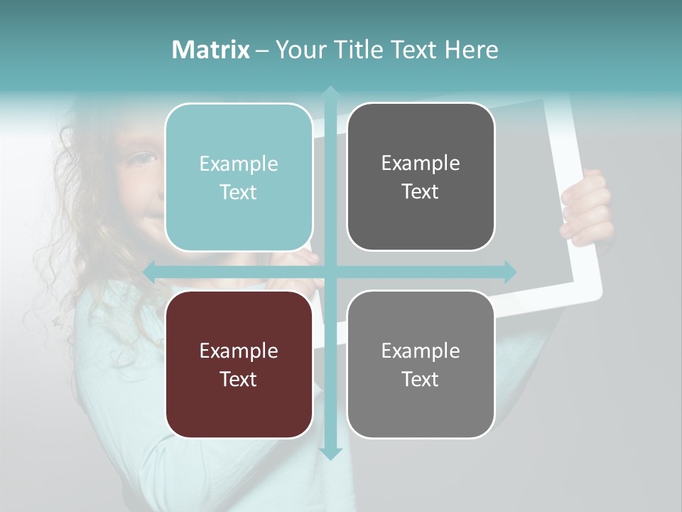 People Screen Head PowerPoint Template