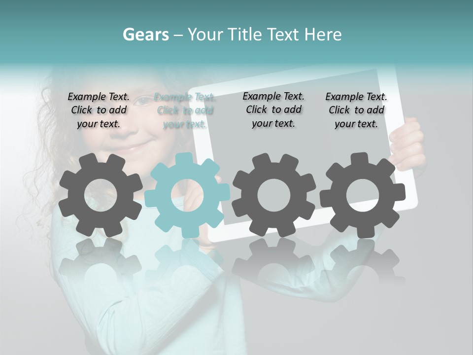 People Screen Head PowerPoint Template