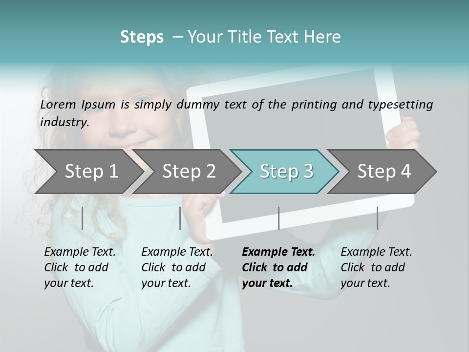 People Screen Head PowerPoint Template
