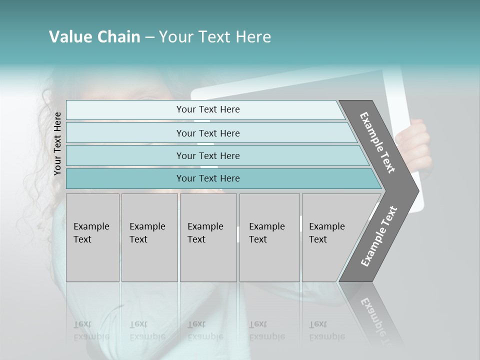 People Screen Head PowerPoint Template