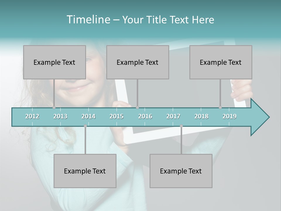 People Screen Head PowerPoint Template