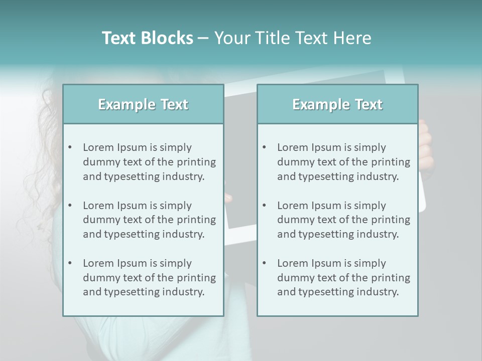 People Screen Head PowerPoint Template