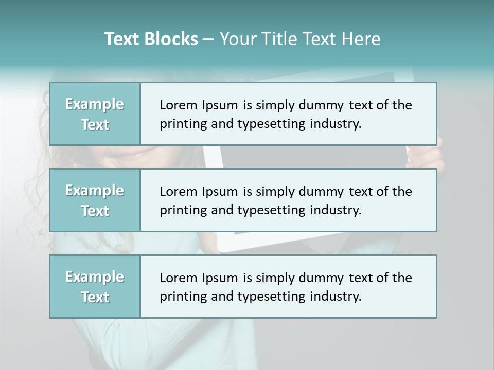 People Screen Head PowerPoint Template