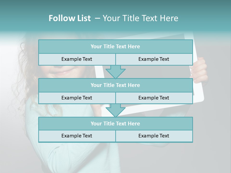 People Screen Head PowerPoint Template