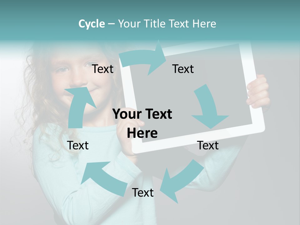 People Screen Head PowerPoint Template