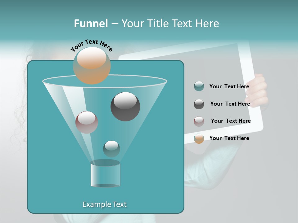 People Screen Head PowerPoint Template