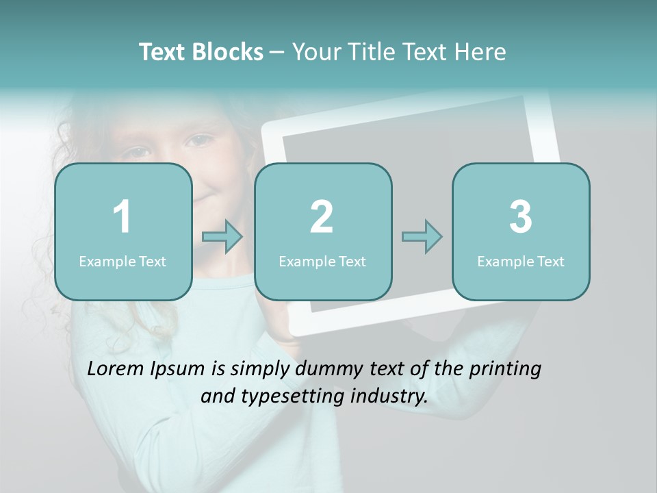 People Screen Head PowerPoint Template