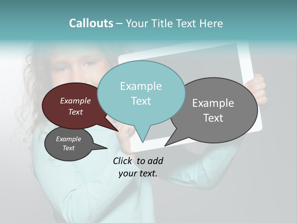 People Screen Head PowerPoint Template