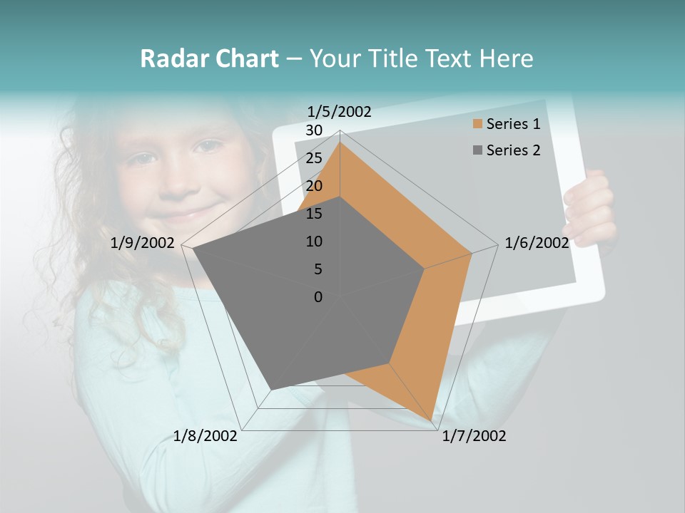 People Screen Head PowerPoint Template