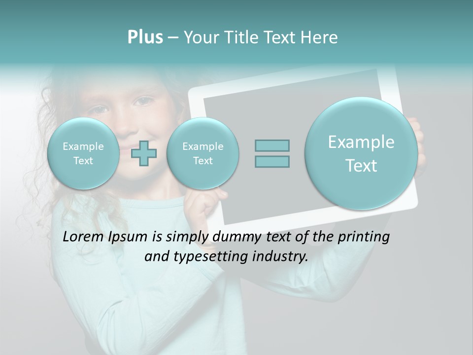 People Screen Head PowerPoint Template