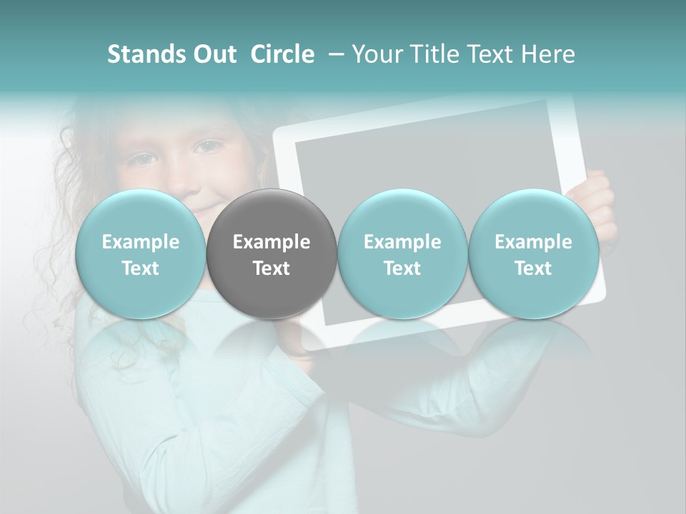 People Screen Head PowerPoint Template
