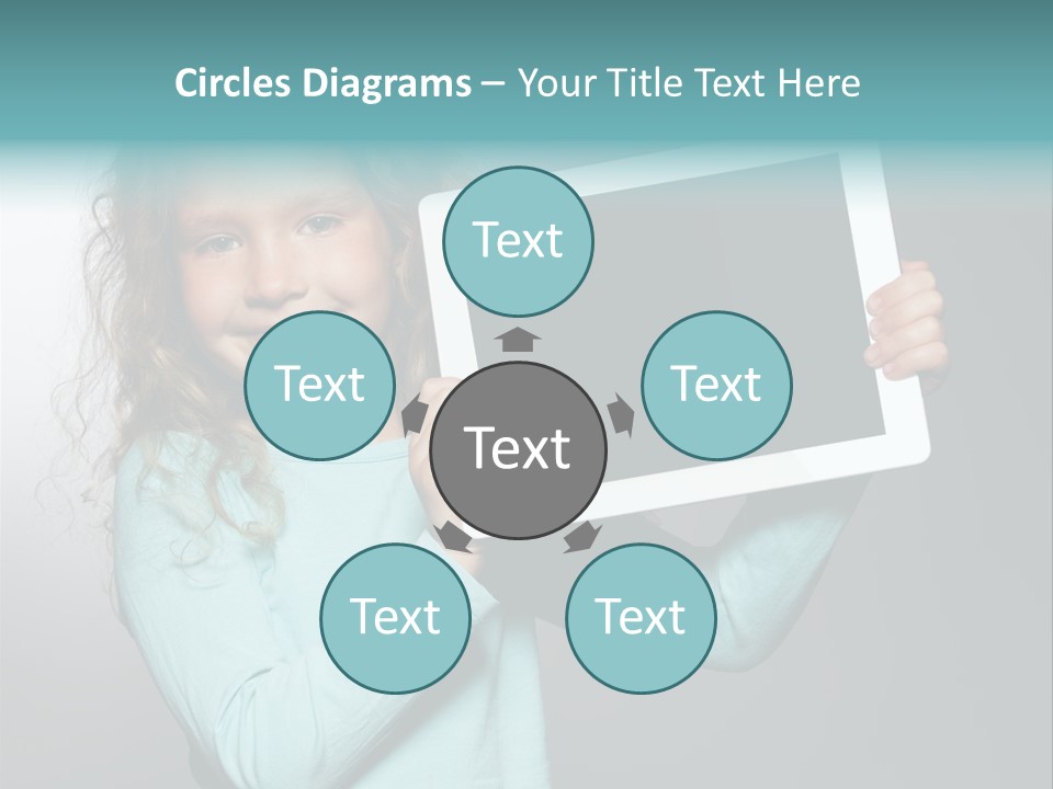 People Screen Head PowerPoint Template