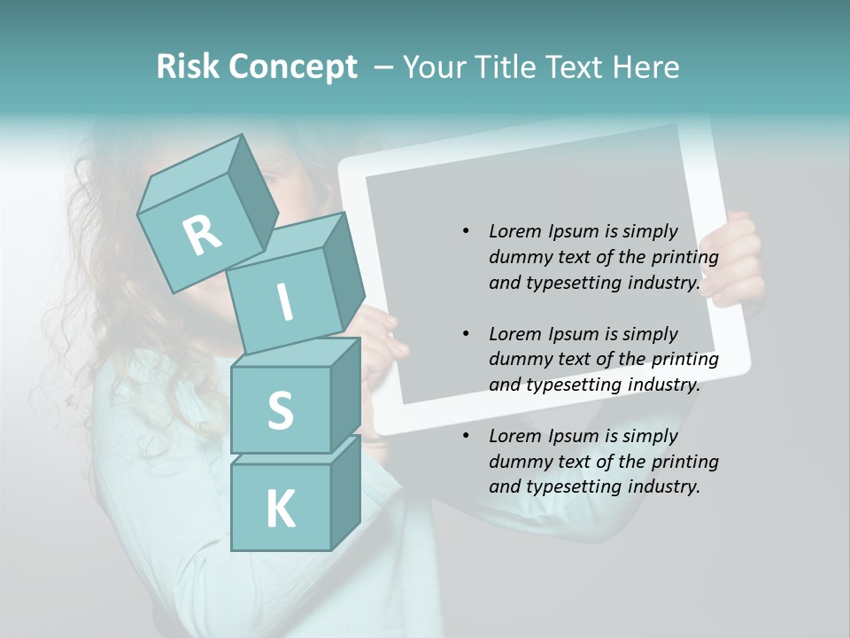 People Screen Head PowerPoint Template