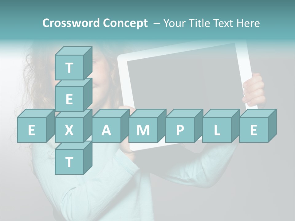 People Screen Head PowerPoint Template
