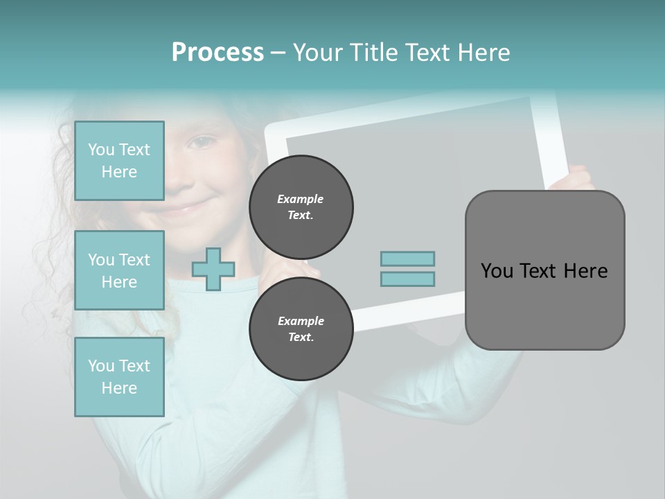 People Screen Head PowerPoint Template