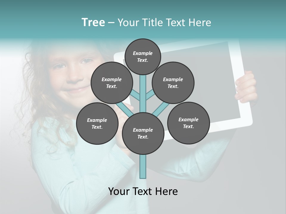 People Screen Head PowerPoint Template