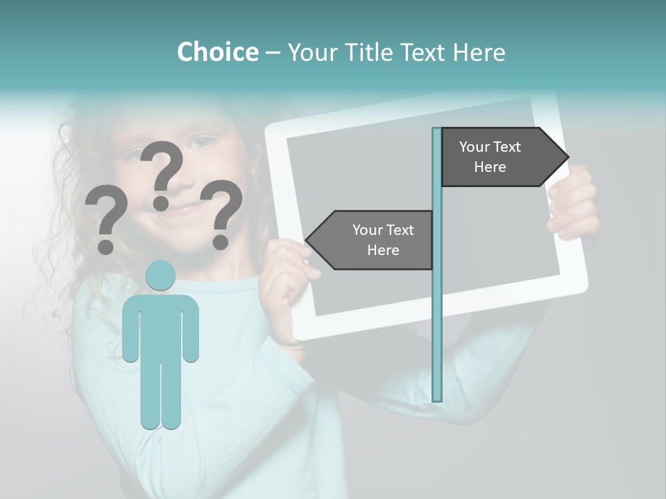 People Screen Head PowerPoint Template