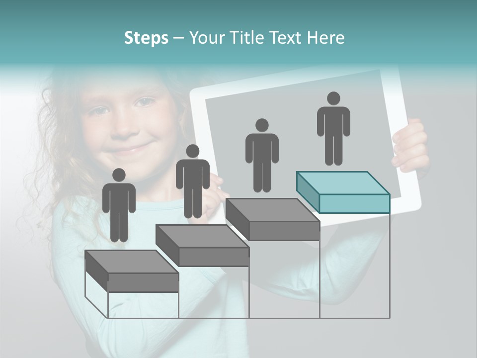 People Screen Head PowerPoint Template