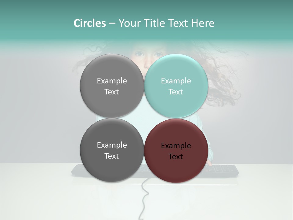 Information Girl Child PowerPoint Template