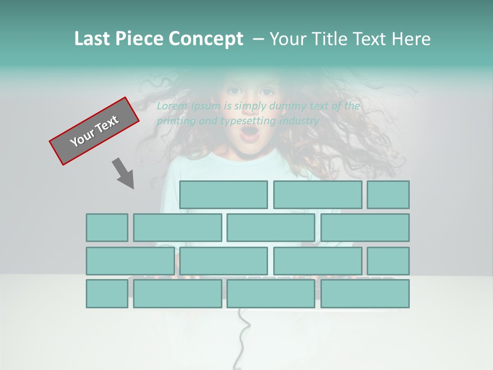 Information Girl Child PowerPoint Template