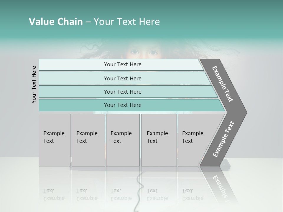 Information Girl Child PowerPoint Template