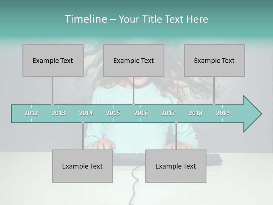 Information Girl Child PowerPoint Template