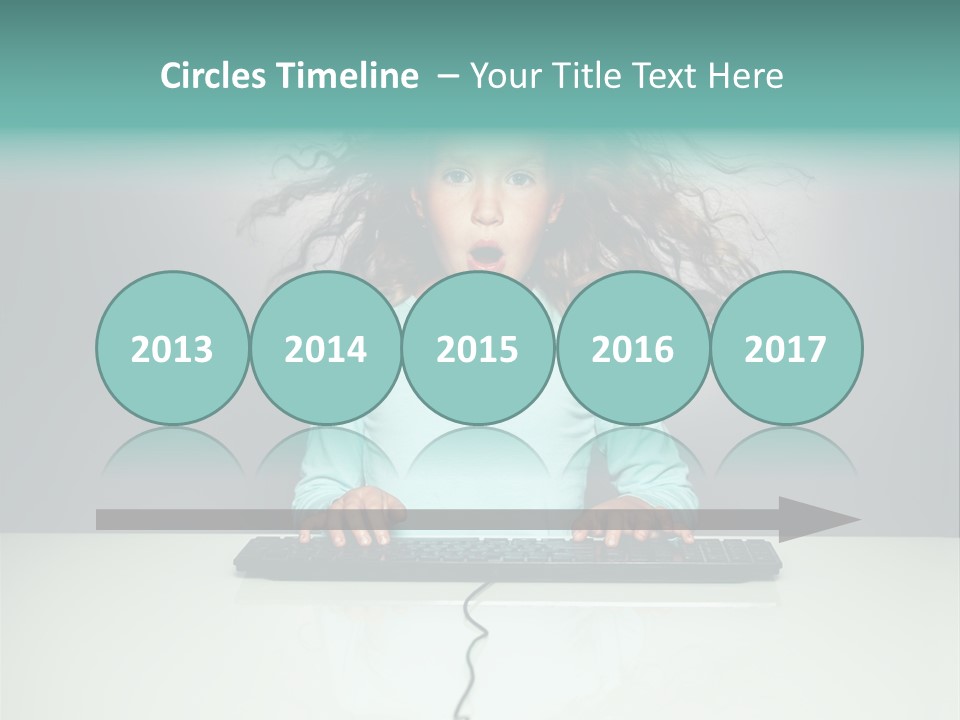 Information Girl Child PowerPoint Template