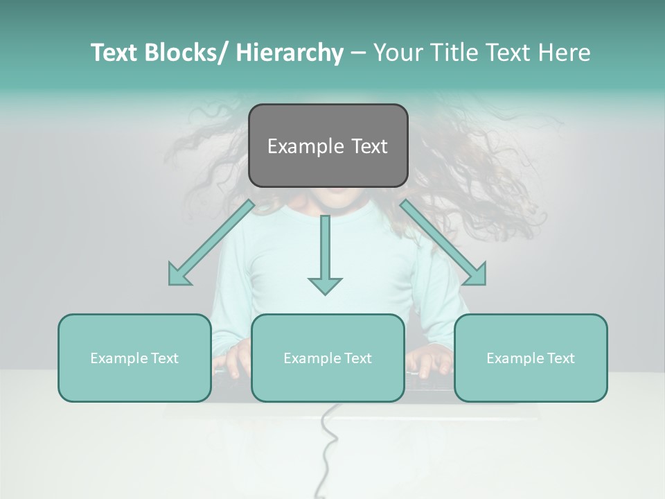 Information Girl Child PowerPoint Template