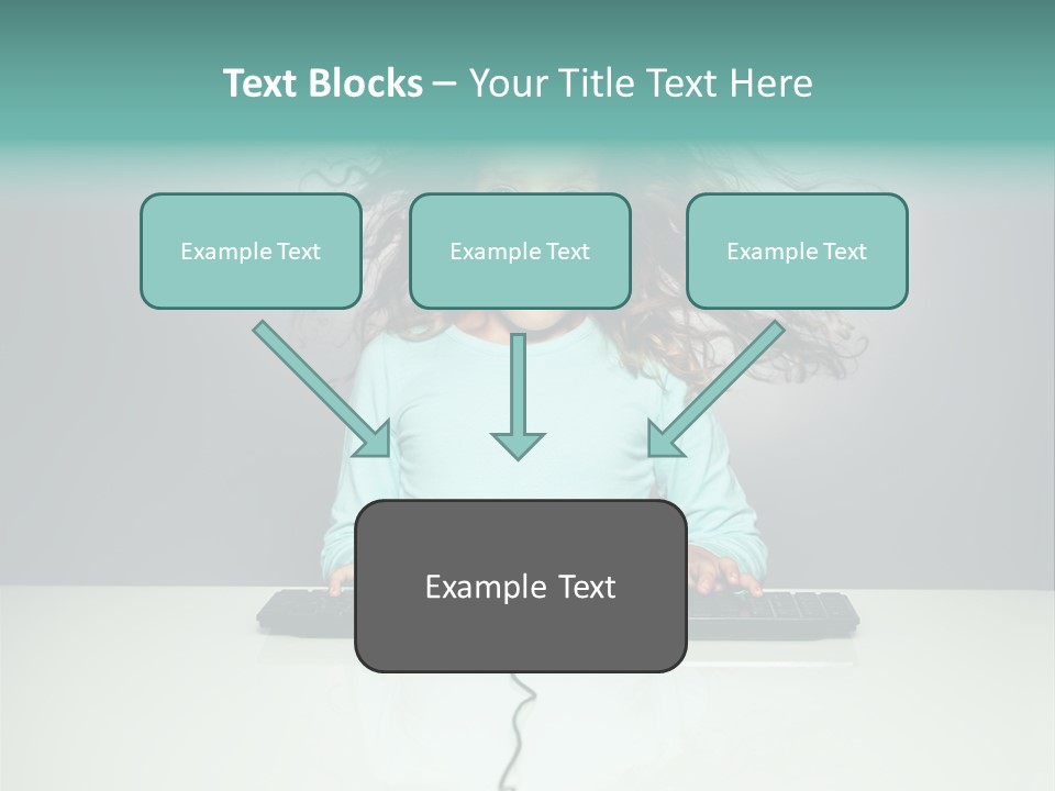 Information Girl Child PowerPoint Template