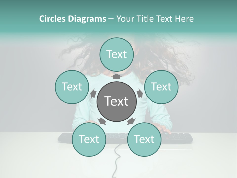 Information Girl Child PowerPoint Template