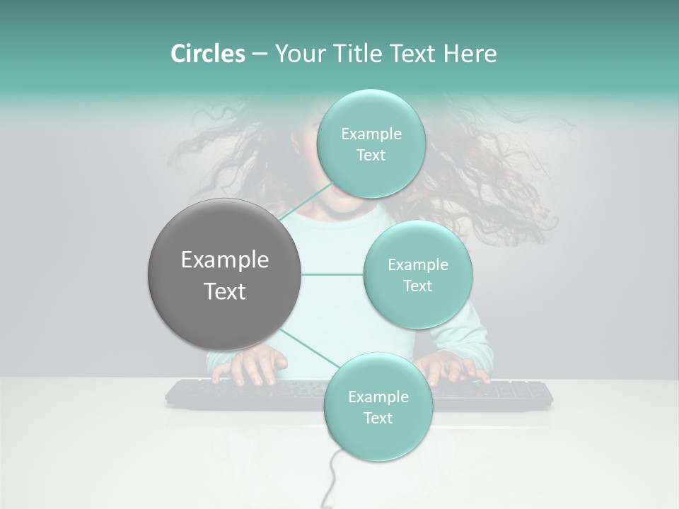 Information Girl Child PowerPoint Template