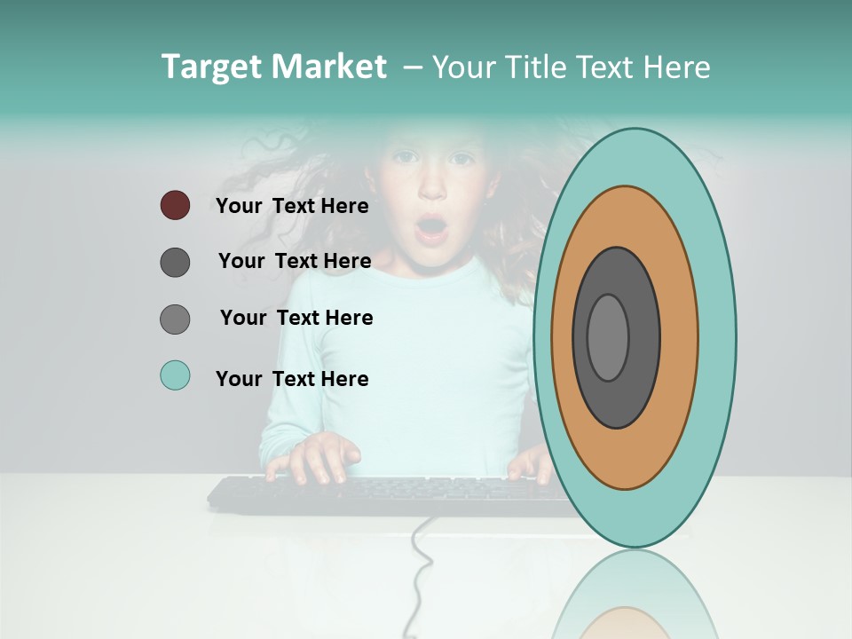 Information Girl Child PowerPoint Template