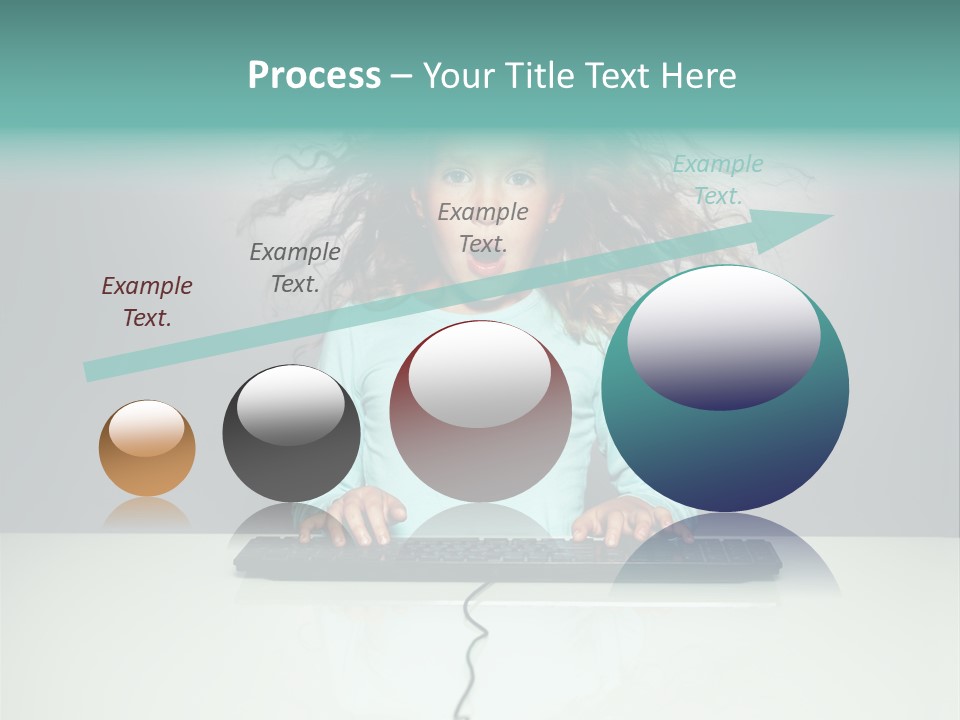 Information Girl Child PowerPoint Template