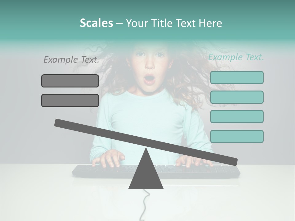 Information Girl Child PowerPoint Template