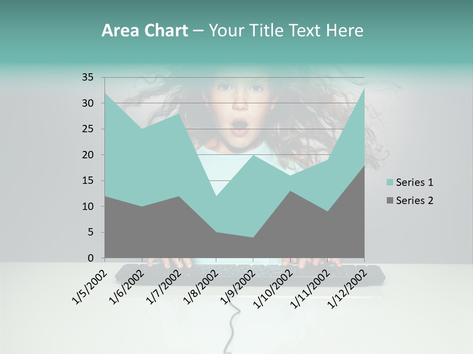 Information Girl Child PowerPoint Template