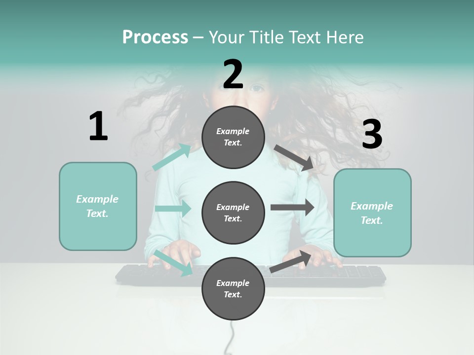 Information Girl Child PowerPoint Template