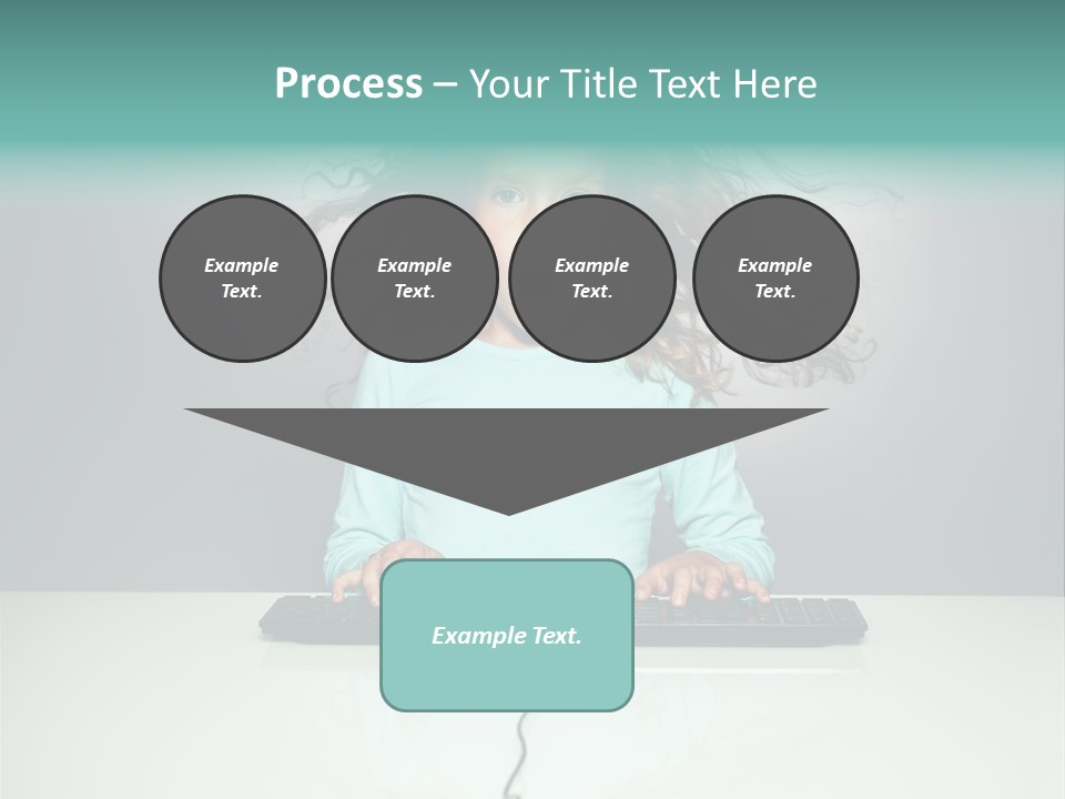 Information Girl Child PowerPoint Template