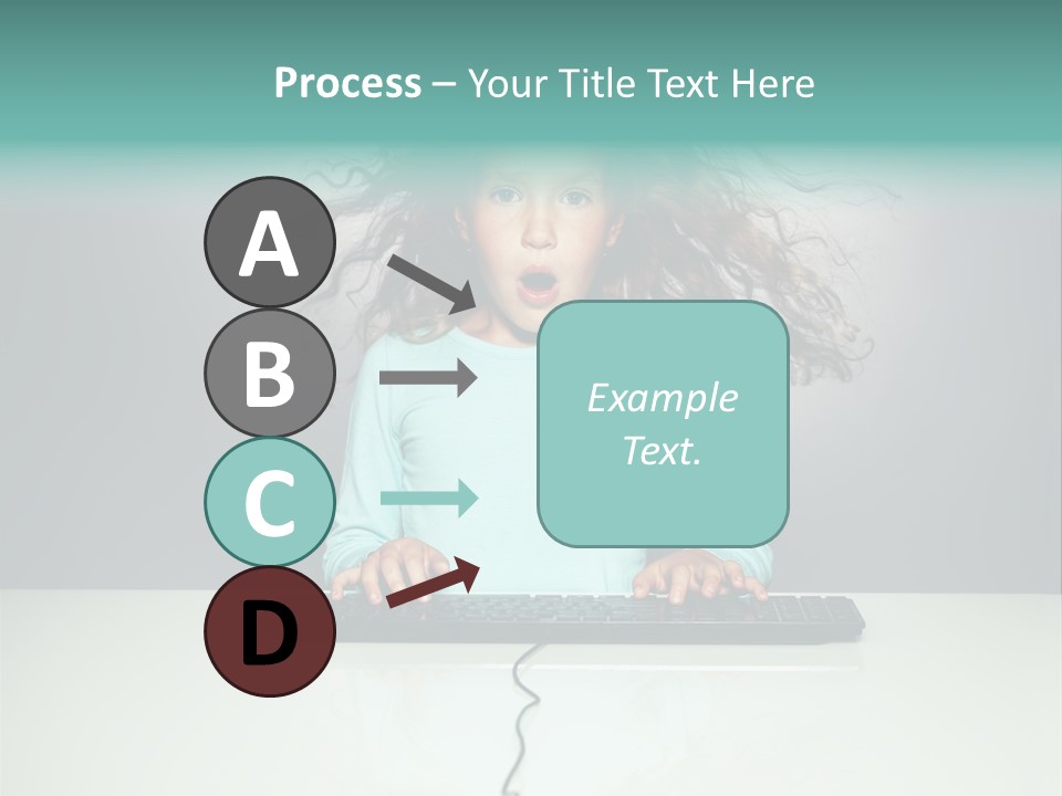 Information Girl Child PowerPoint Template