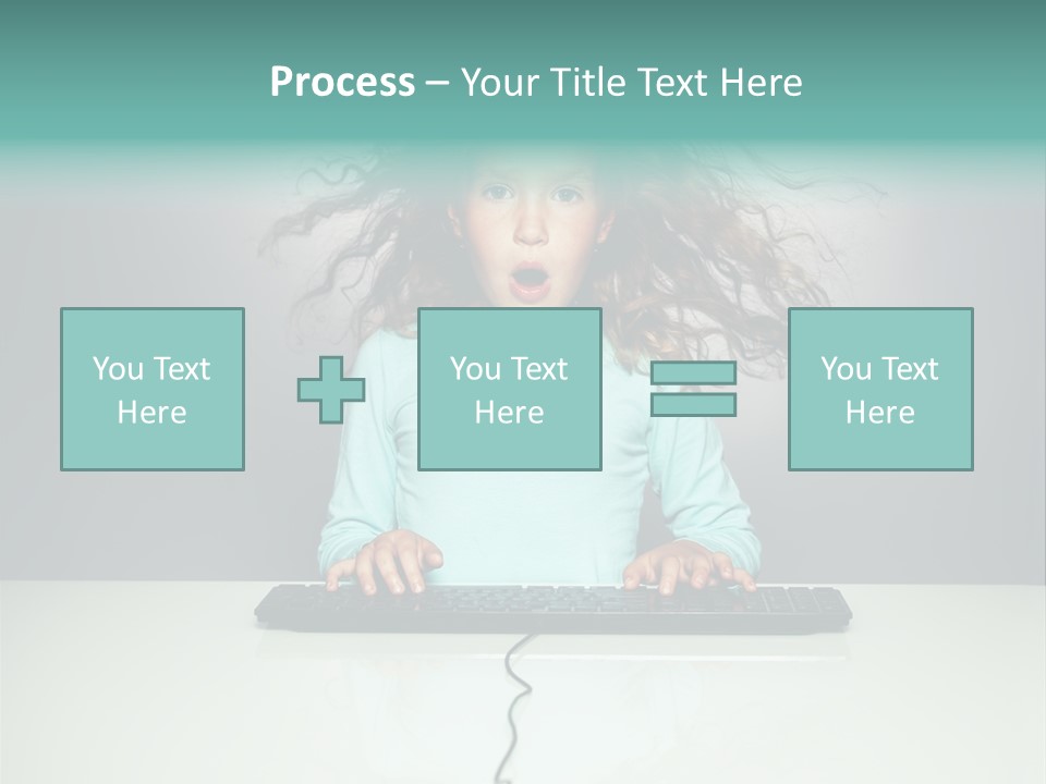Information Girl Child PowerPoint Template