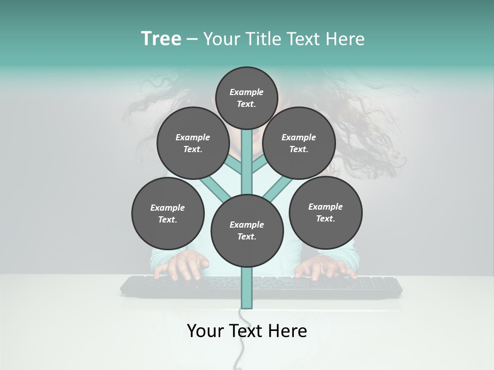 Information Girl Child PowerPoint Template