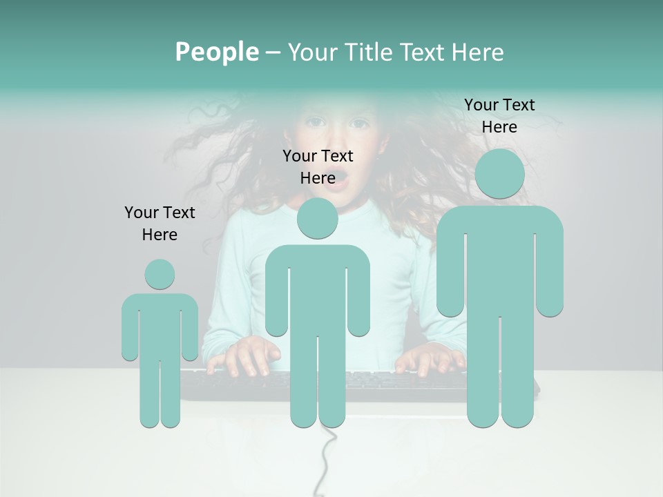 Information Girl Child PowerPoint Template