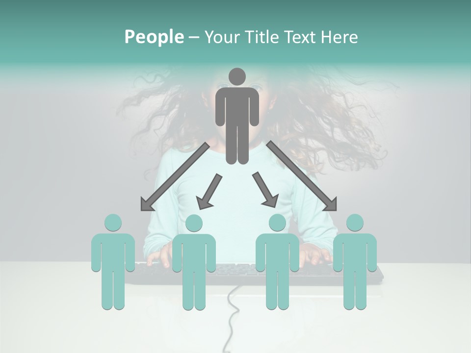 Information Girl Child PowerPoint Template