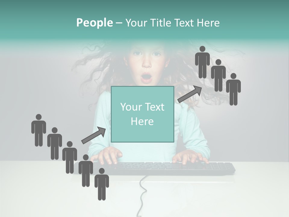 Information Girl Child PowerPoint Template