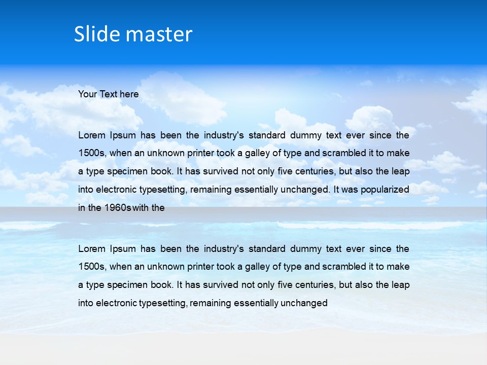 Travel Eden Season PowerPoint Template