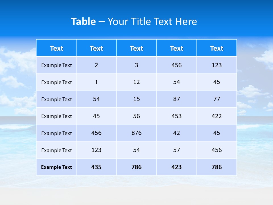 Travel Eden Season PowerPoint Template