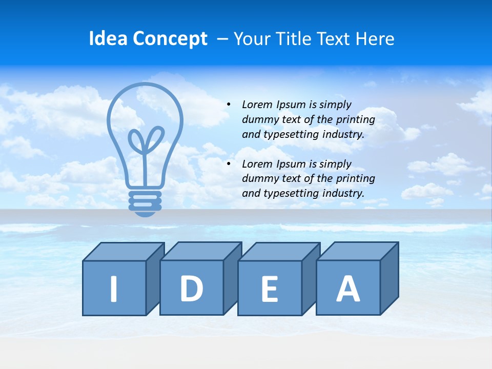 Travel Eden Season PowerPoint Template