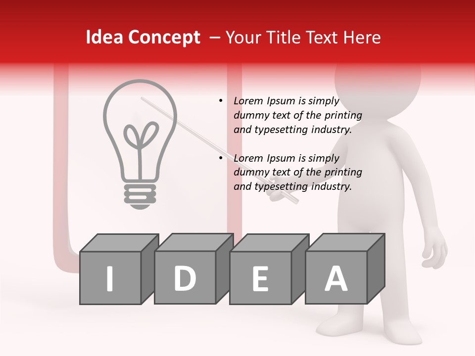 Checkbox Message Research PowerPoint Template